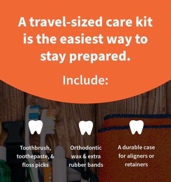 A travel-sized care kit is the easiest way to stay prepared