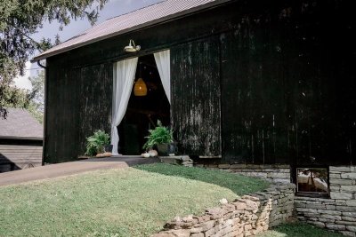 Entry to barn 