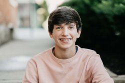 Colin smiling