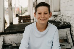 Graham smiling
